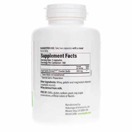 Kyolic Formula 100 Cardiovascular, KYO